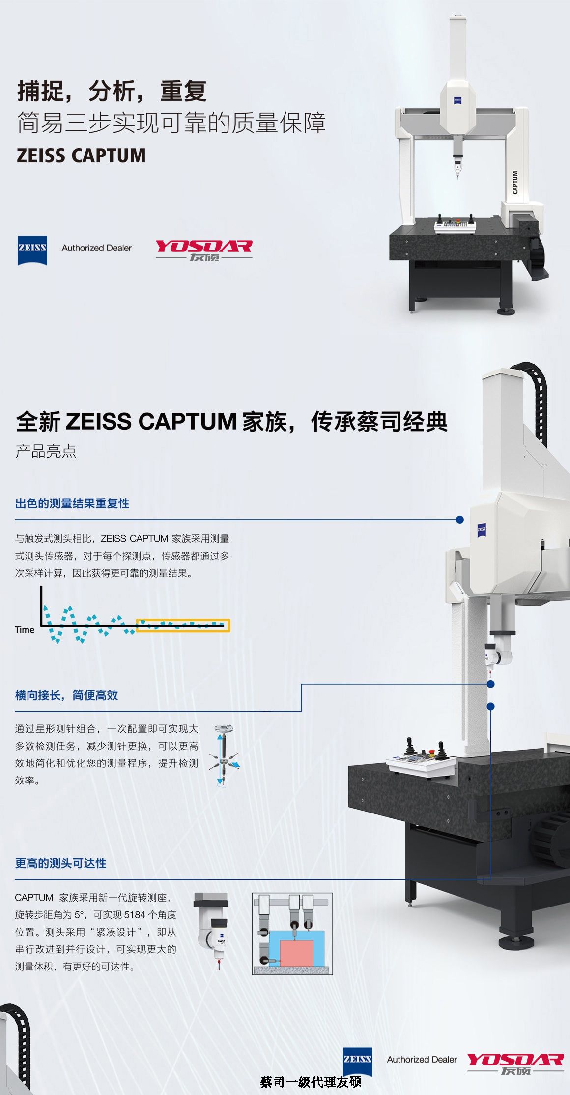 儋州蔡司儋州三坐标CAPTUM